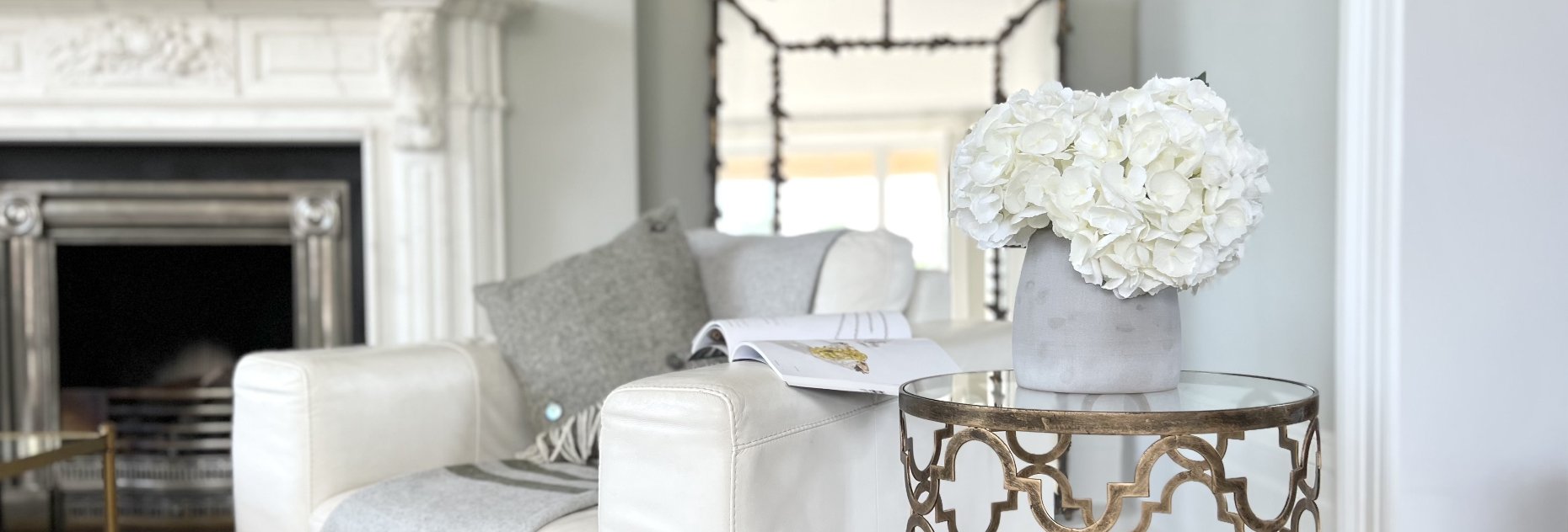 artificial blooms silk faux white flowers trade wholesales trade The Faux Flower Company