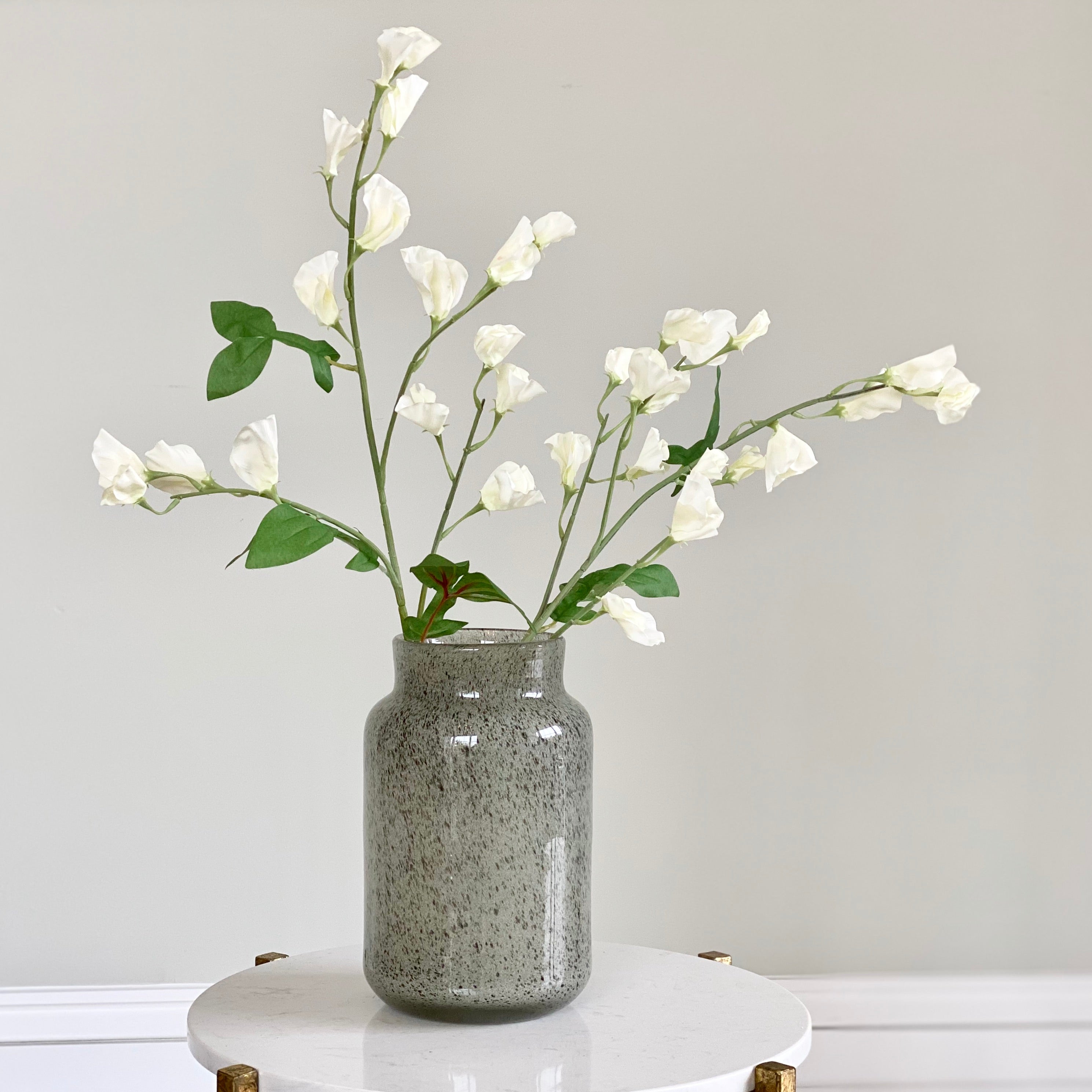 Artificial Cream Tall Sweet Pea Sample