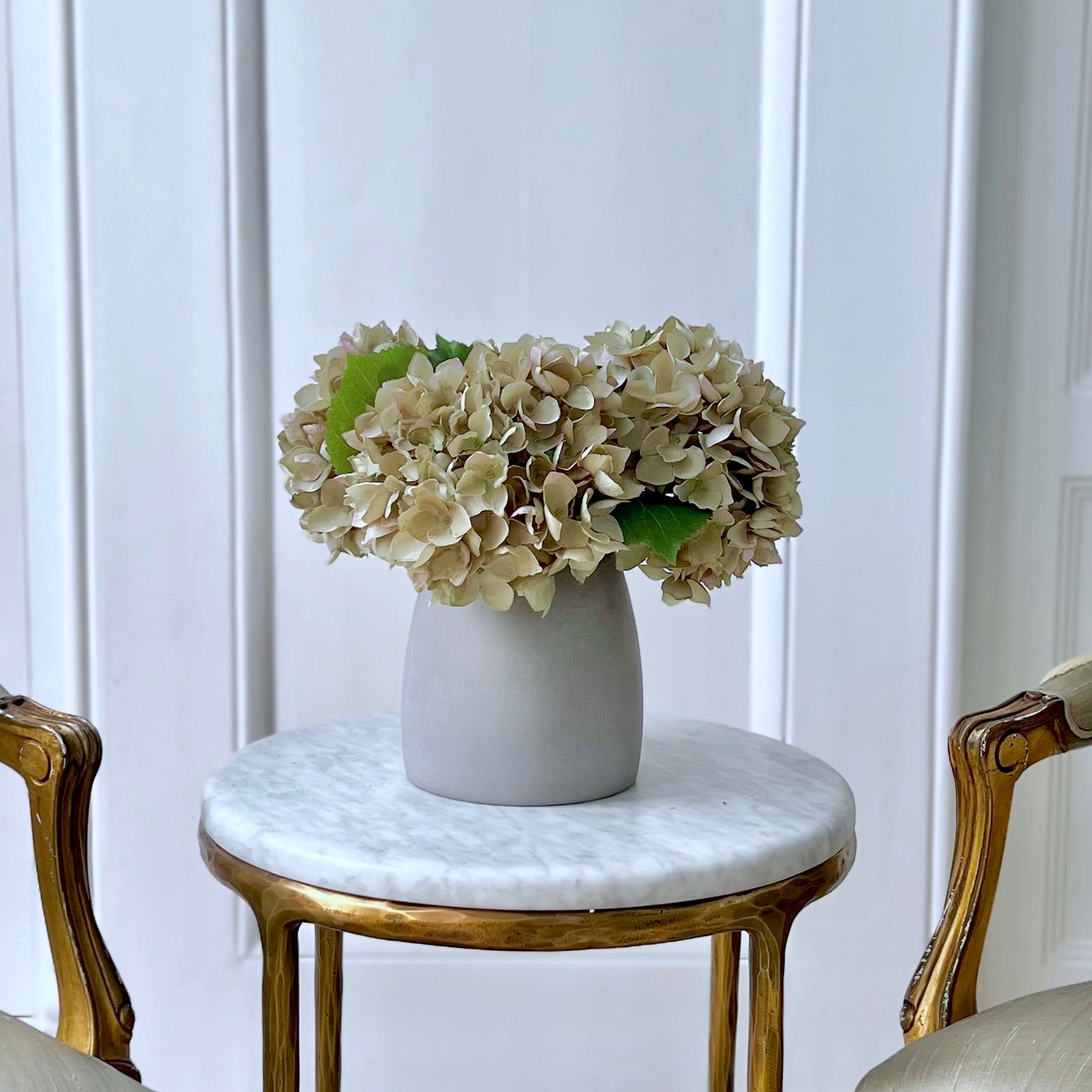 Artificial Sage Green Hydrangea - Wholesale