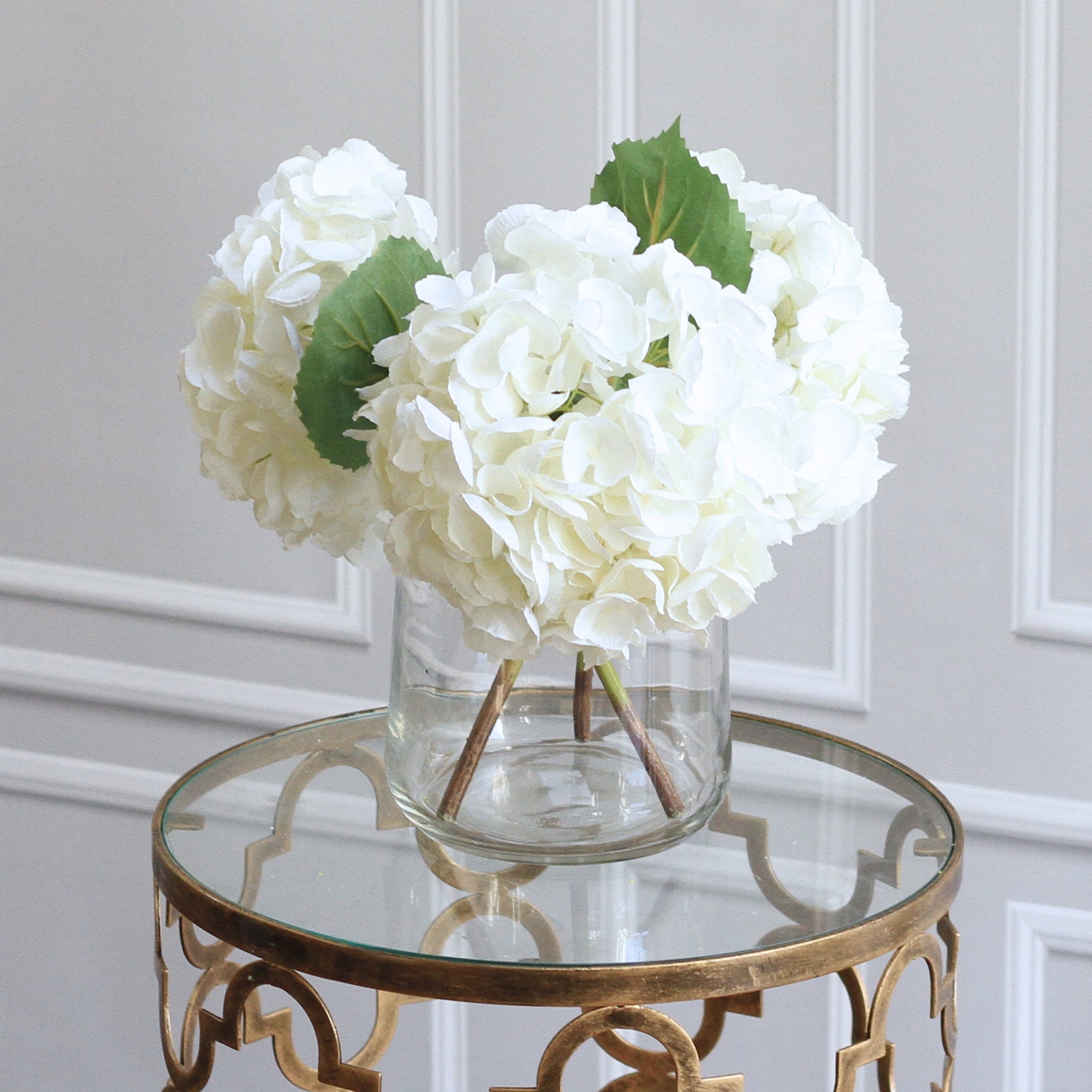 Artificial White Hydrangea - Wholesale