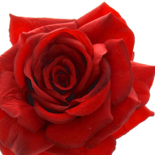 luxury artificial fake silk flowers red hybrid tea rose lifelike realistic faux flowers buy online from Amaranthine Blooms Hong Kong UK