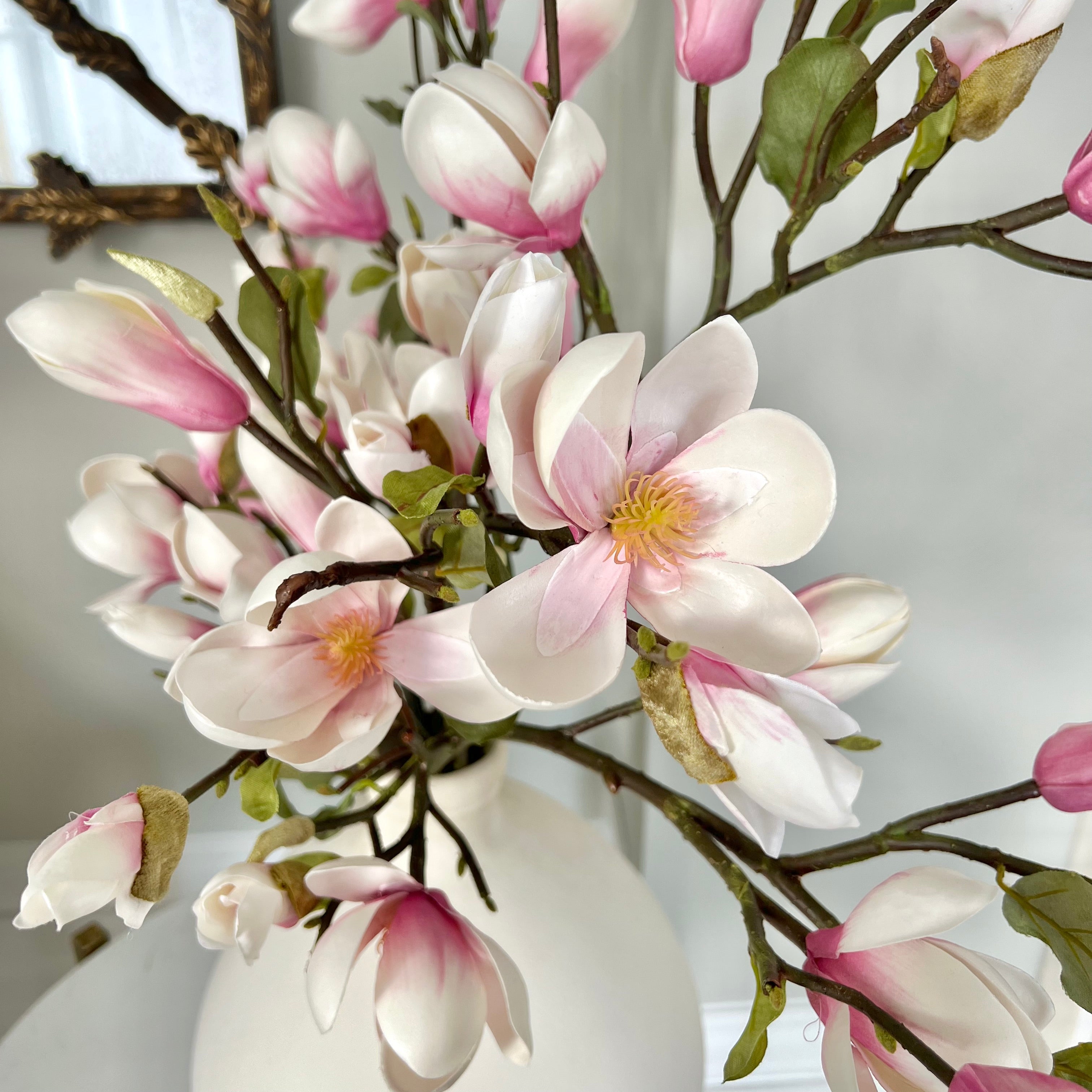 Artificial Blossom Faux Magnolia Wholesale Bulk Realistic