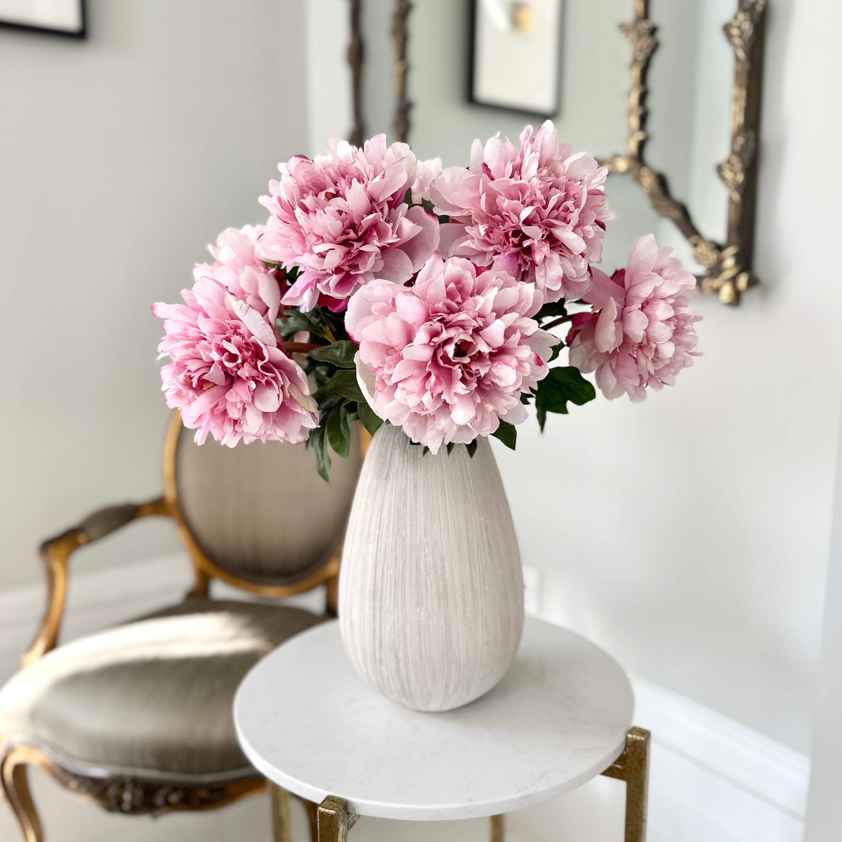 Wholesale Artificial Flowers High Quality Faux Silk Flowers for Wholesale and Trade Artificial Pink Extra Large Peony in bulk