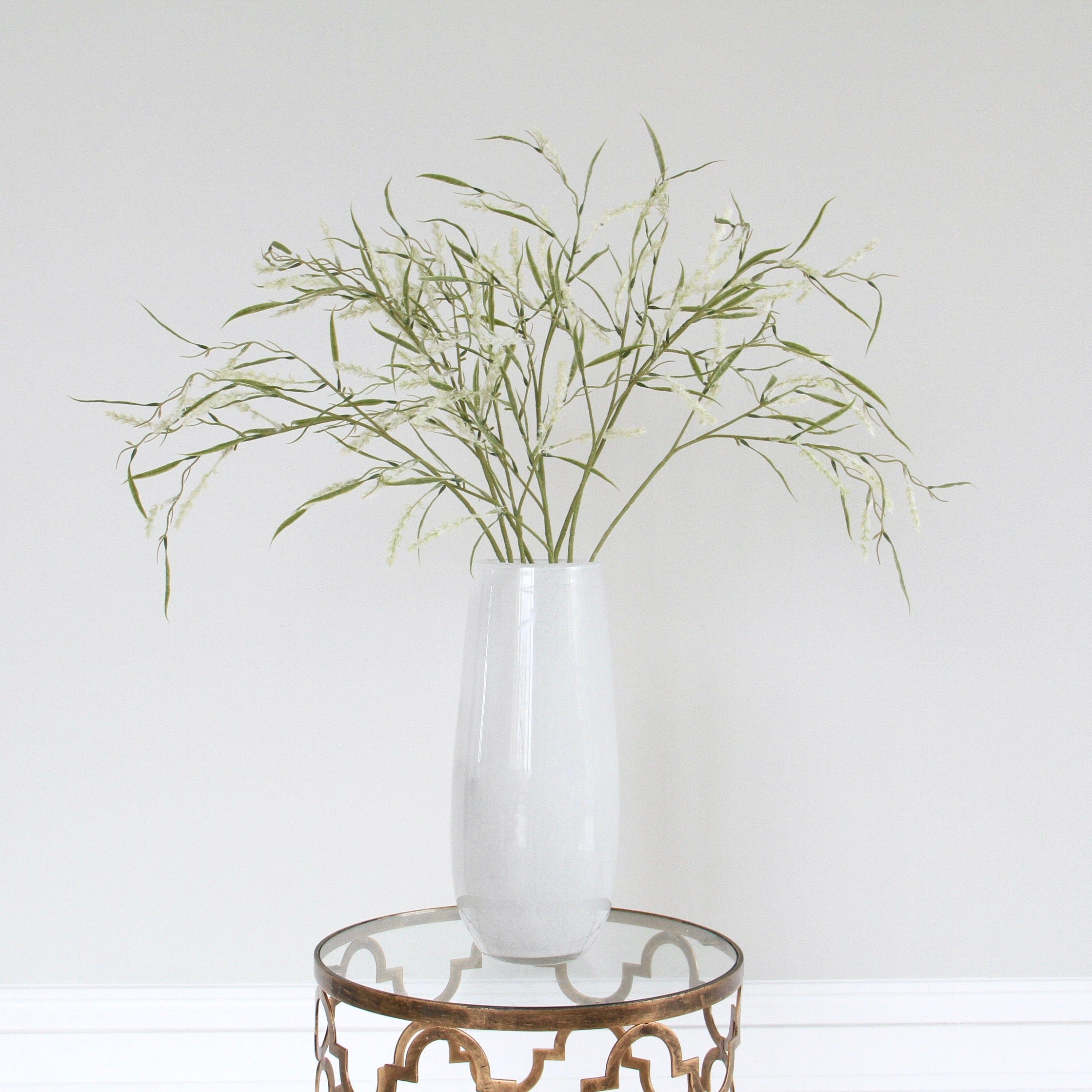 artificial flowers luxury faux silk tall green cream grass lifelike realistic faux flowers buy online from Amaranthine Blooms