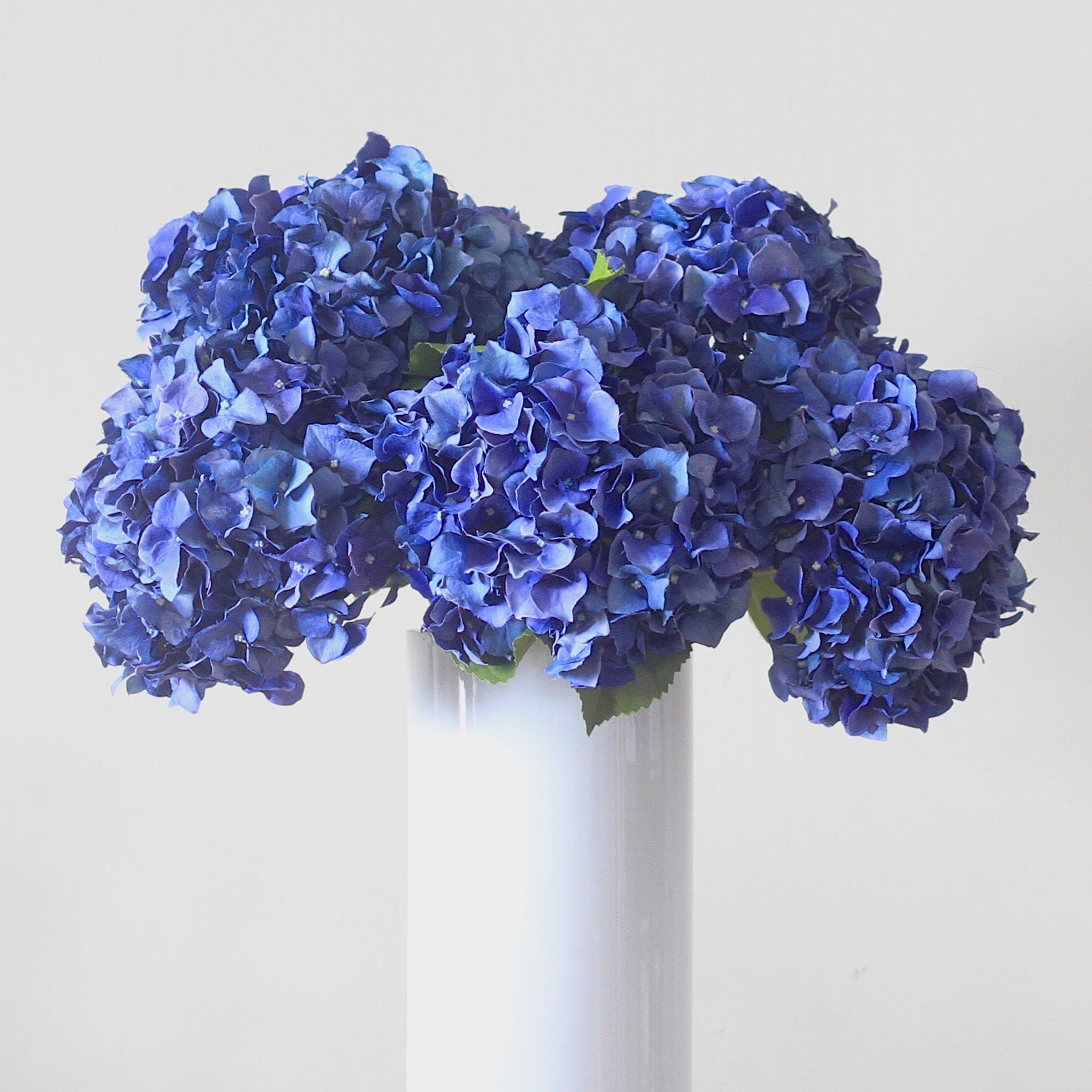 Artificial flowers luxury faux silk blue dried hydrangea lifelike realistic faux flowers buy online from Amaranthine Blooms