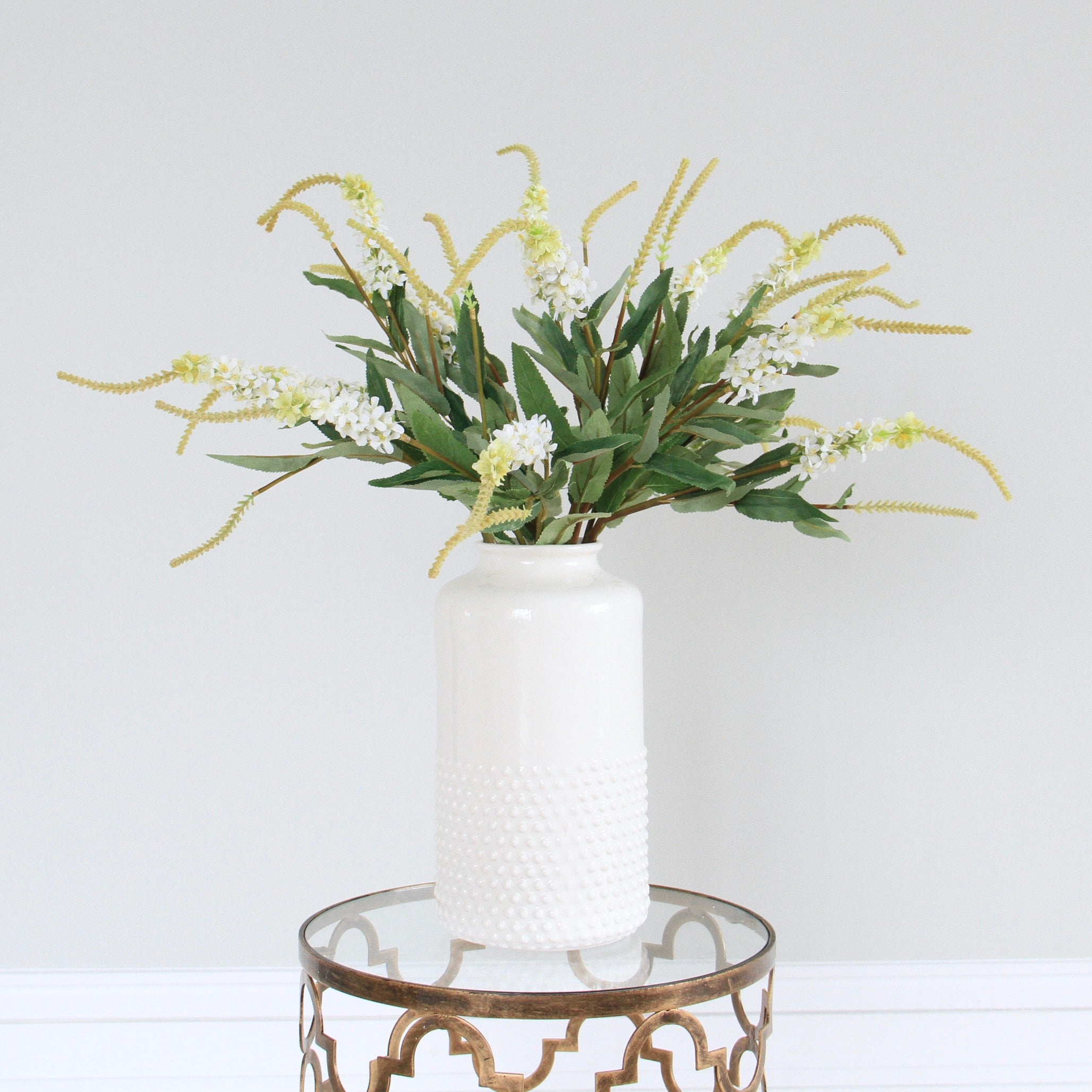 Wholesale Artificial Flowers High Quality Faux Silk Flowers for Wholesale and Trade Artificial White Sage Plant in bulk